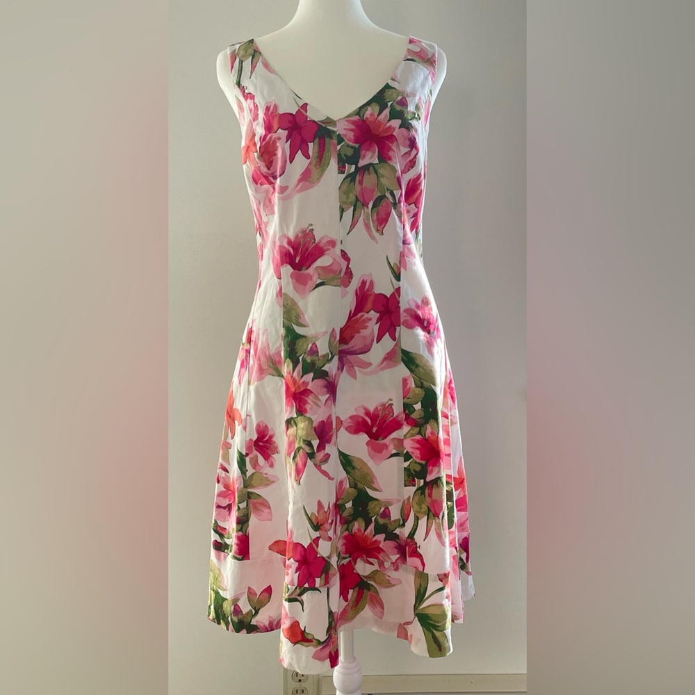 Ralph Lauren Floral Bloom Dress Sz14